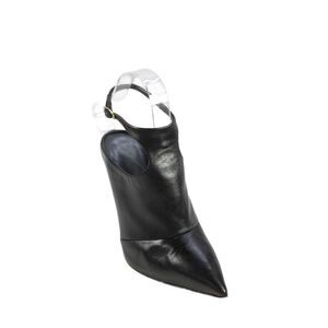 Giuseppe Zanotti Design Womens Leather Pointed Toe Slingbacks Black Size 37 7